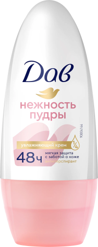 ДАВ антиперспирант жен. нежность пудры 50мл ролл